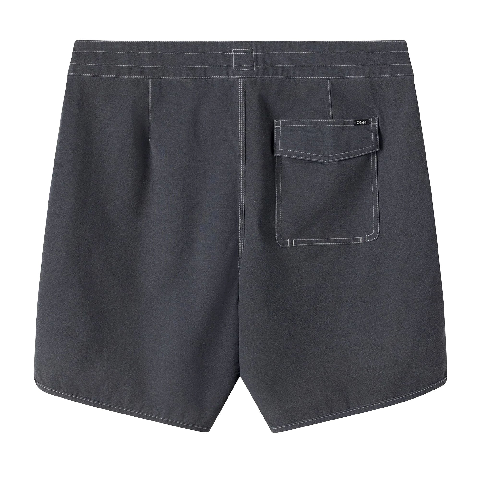 O'Neill O'Riginals Pigment Scallop 18" Men's Boardshorts - Phantom