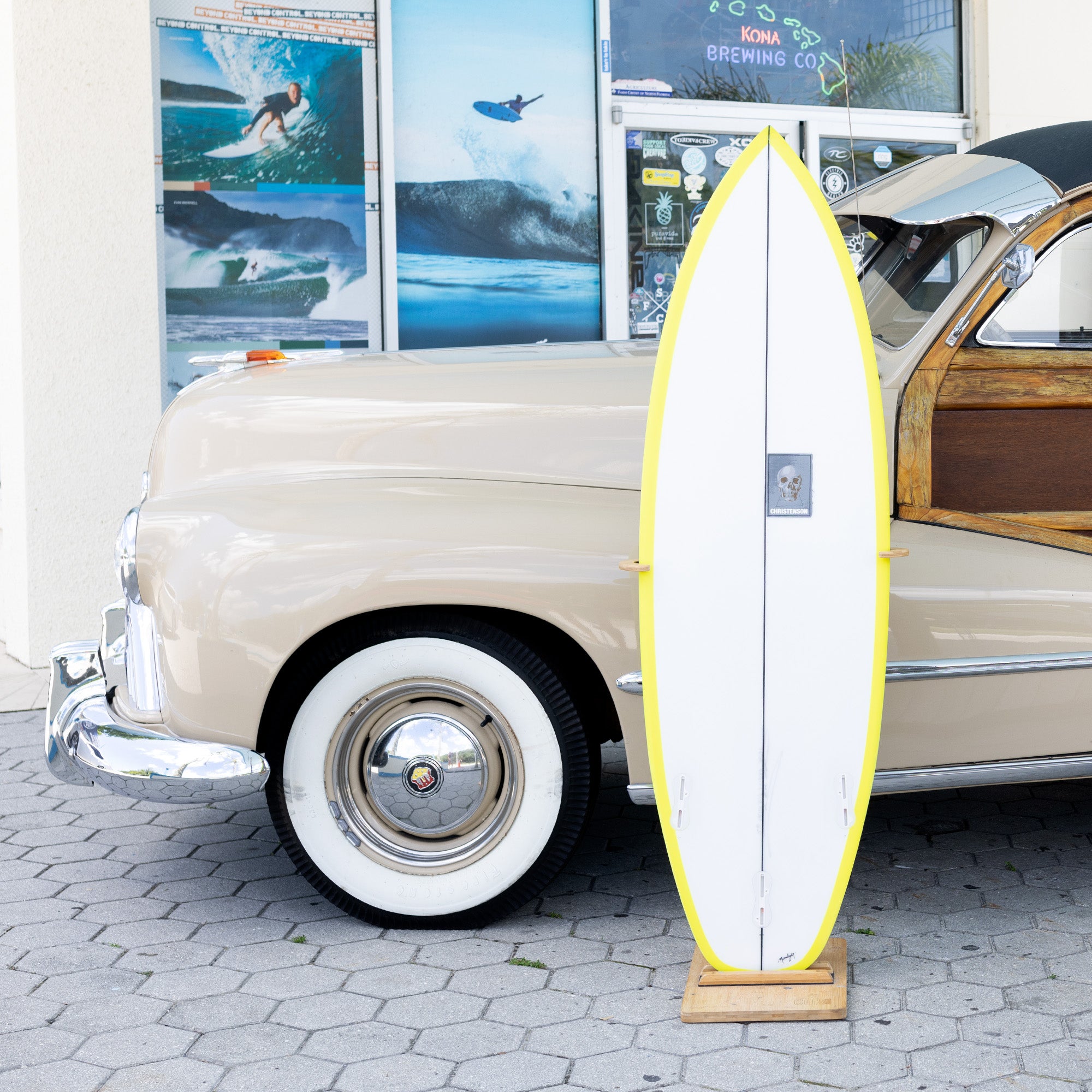 Christenson Ocean Pro 1 PU/Poly 5'8 Surfboard - FCS II