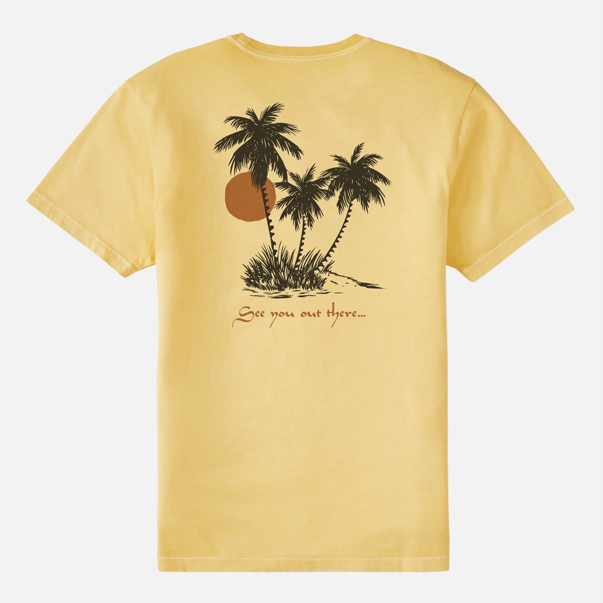 Katin Oasis Youth Boy's S/S T-Shirt - Yellow