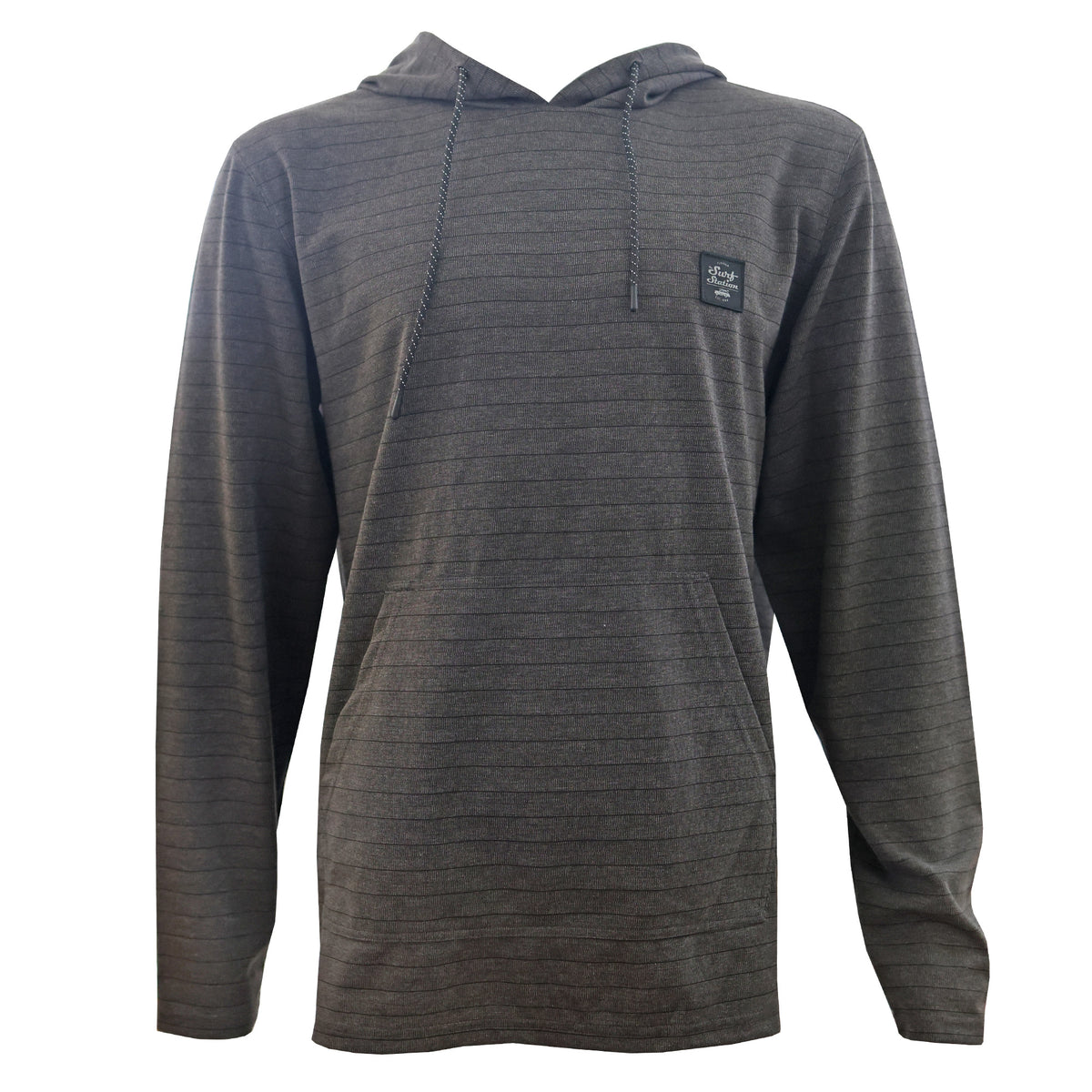 Surf Station Pitch Men's L/S Hoodie - Charcoal