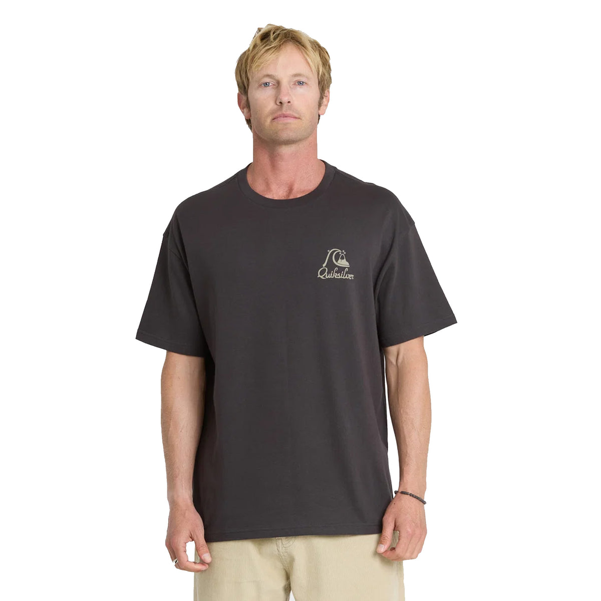 Quiksilver A Frames Original Knit Men's S/S T-Shirt - Phantom