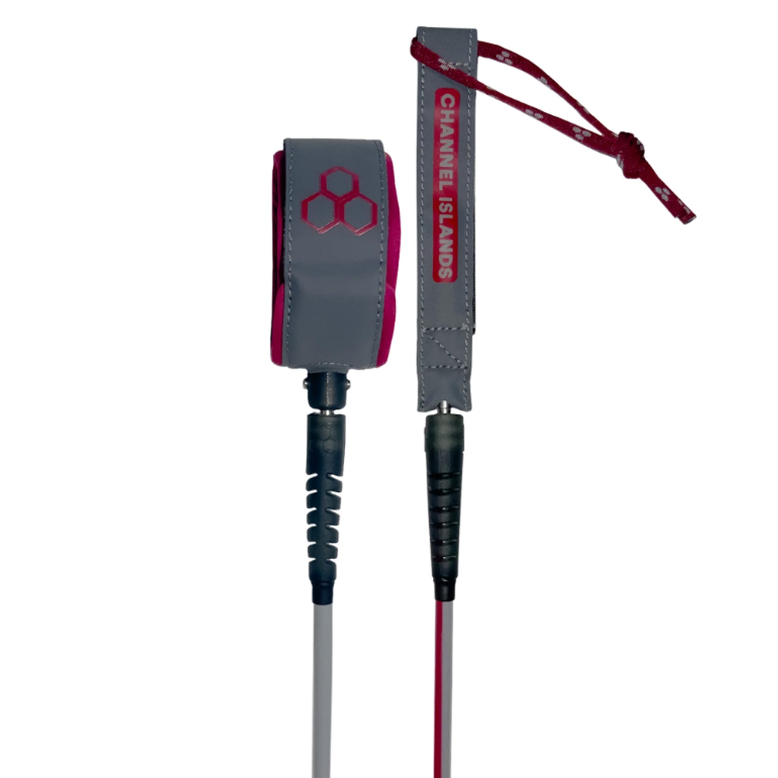 Channel Islands Dane Reynolds Comp 6' x 3/16" Surfboard Leash - Pinot Noir