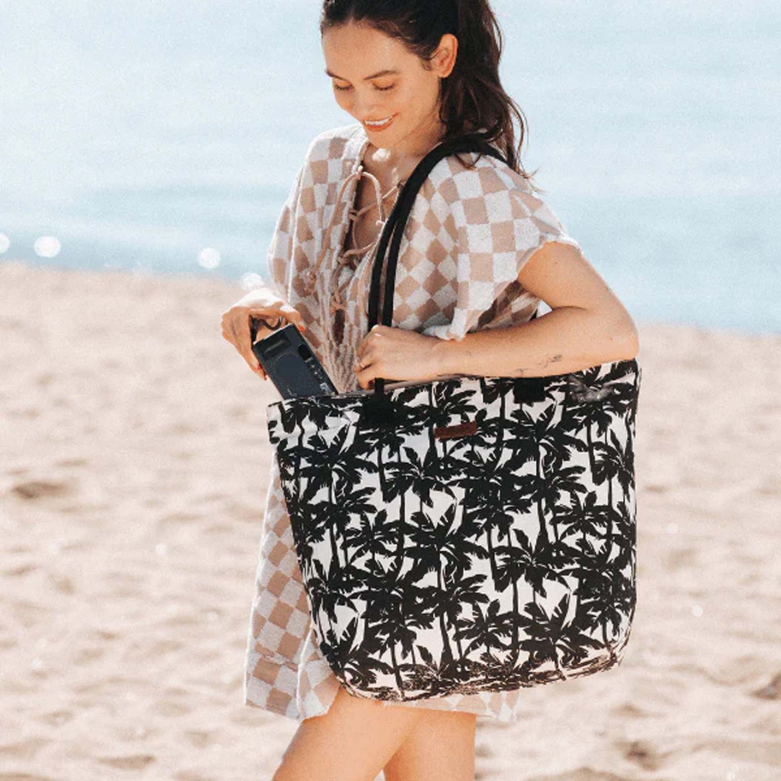 Sand Cloud Palm Beach Tote - Palm
