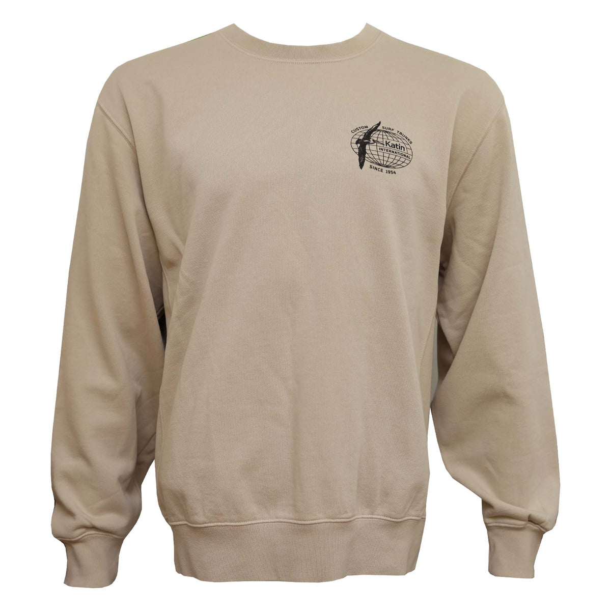 Katin Williams Crewneck Men's Sweater - Pelican