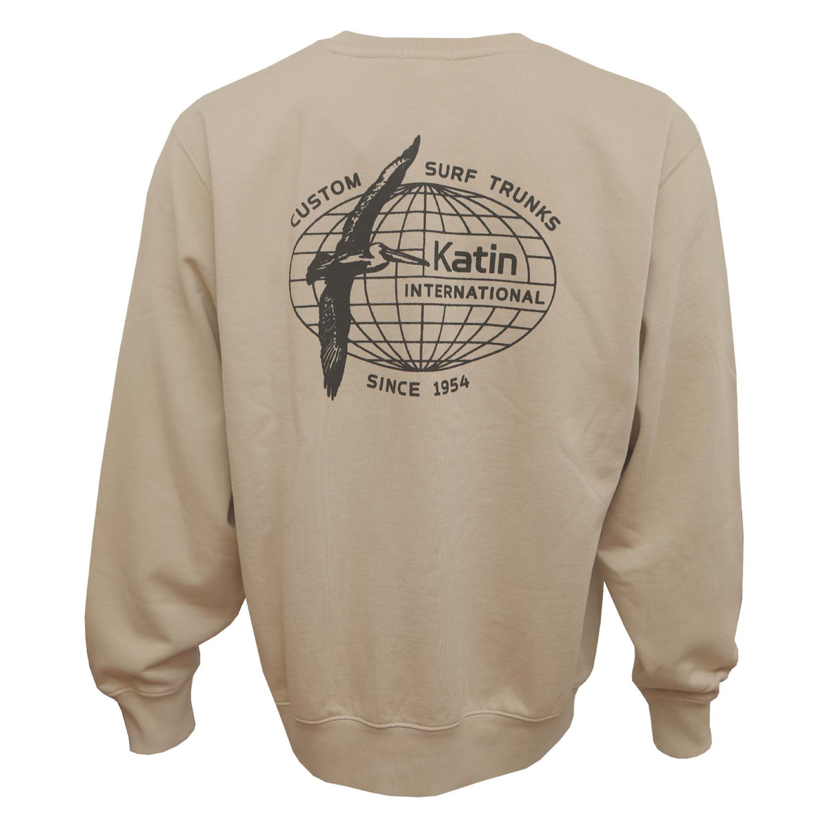 Katin Williams Crewneck Men's Sweater - Pelican
