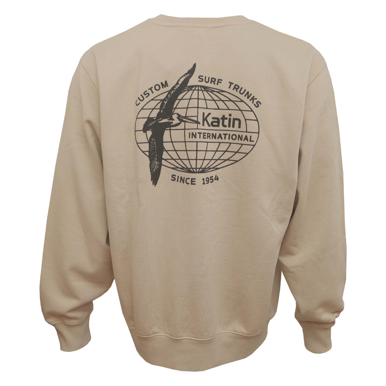Katin Williams Crewneck Men's Sweater - Pelican