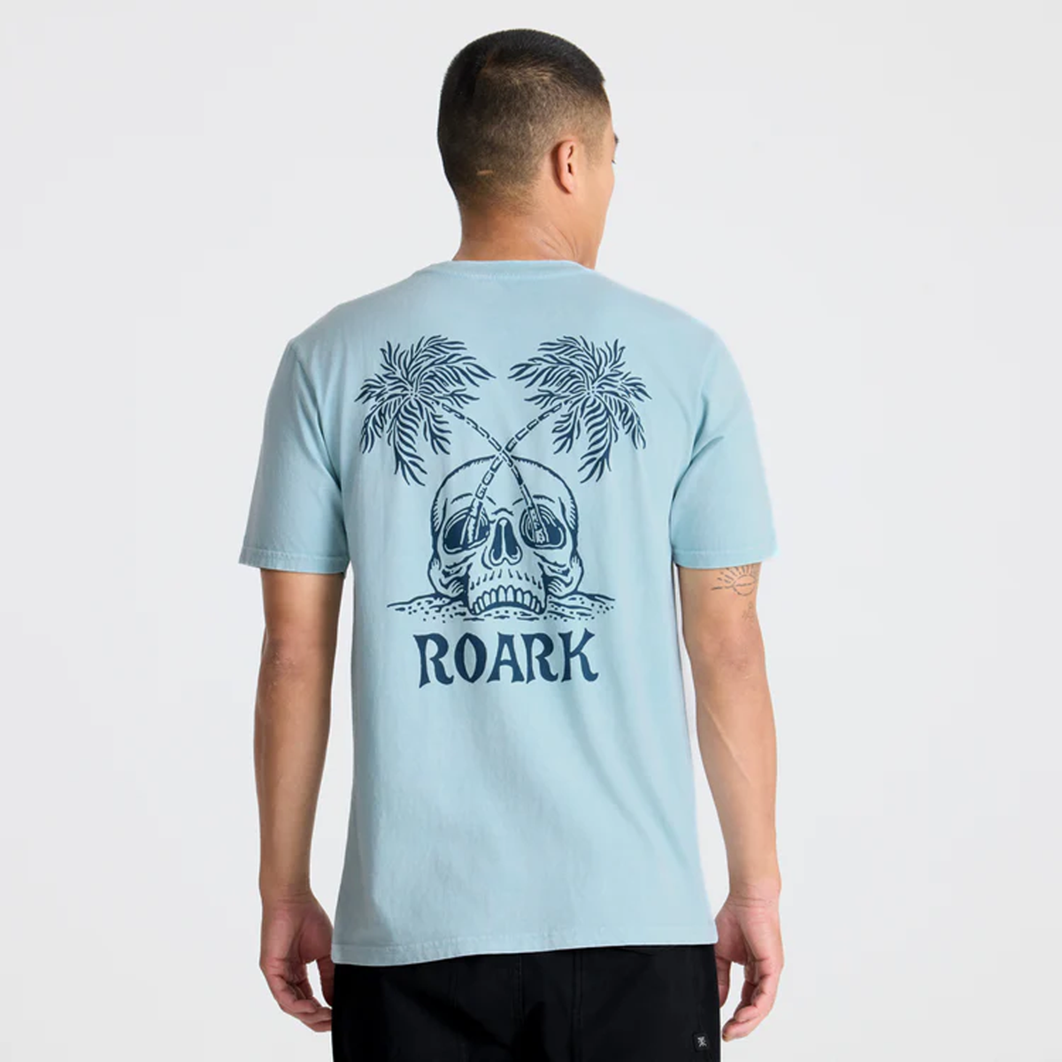 Roark Permeant Vacation Men's S/S T-Shirt - Dusty Blue