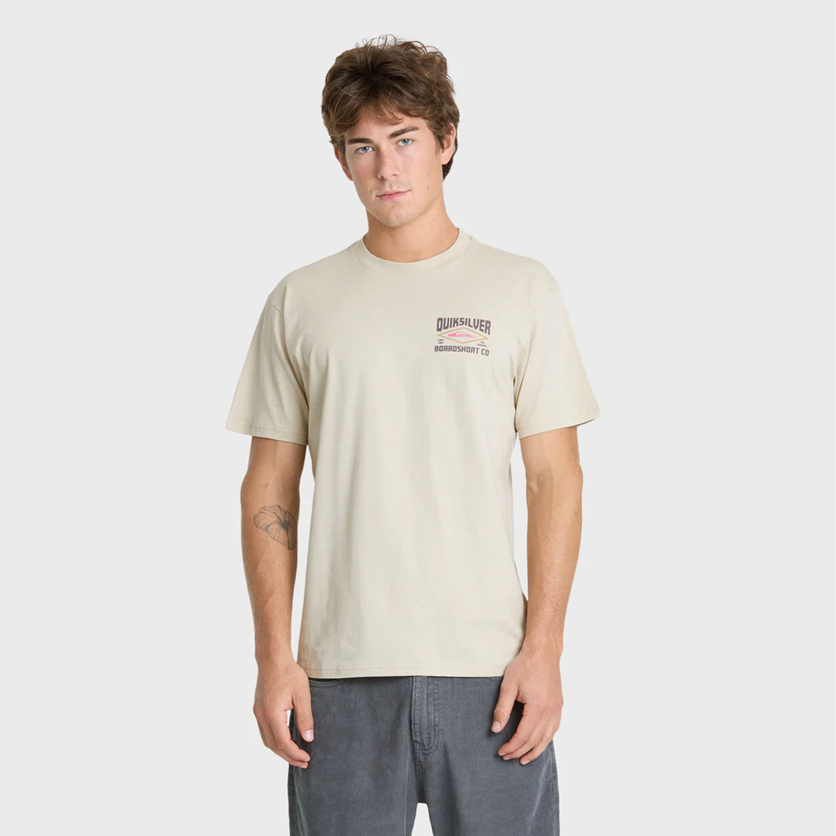Quiksilver Stay Diamond Men's S/S T-Shirt - Peyote