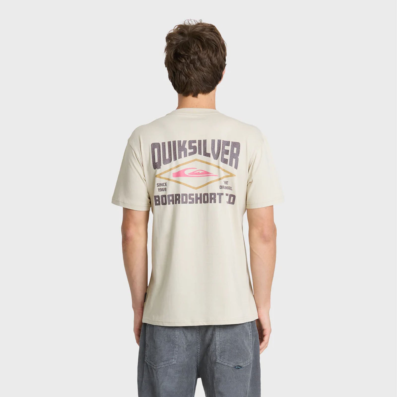 Quiksilver Stay Diamond Men's S/S T-Shirt - Peyote