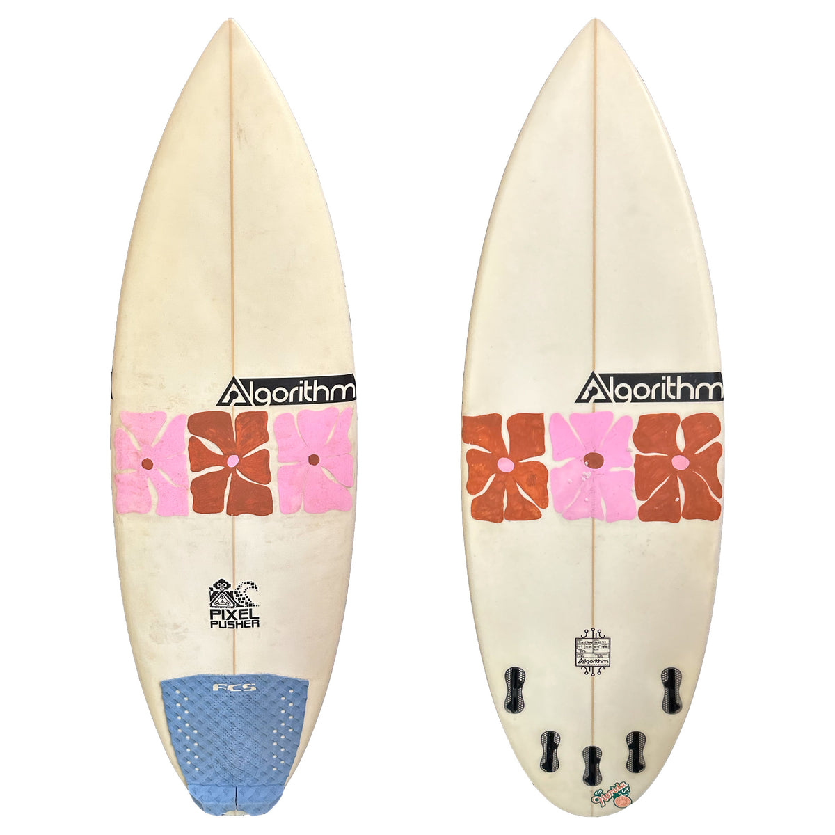 Algorithm Pixel Pusher 4'9 Used Surfboard - FCS II