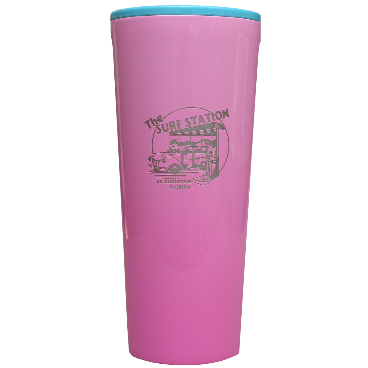 Corkcicle x Surf Station 24oz Tumbler - Pink Pop