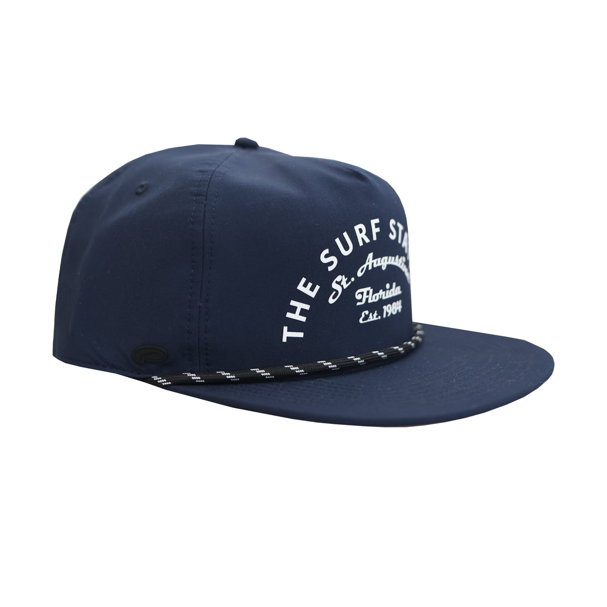 Surf Station Arch Logo Premium Men's Hat - Navy