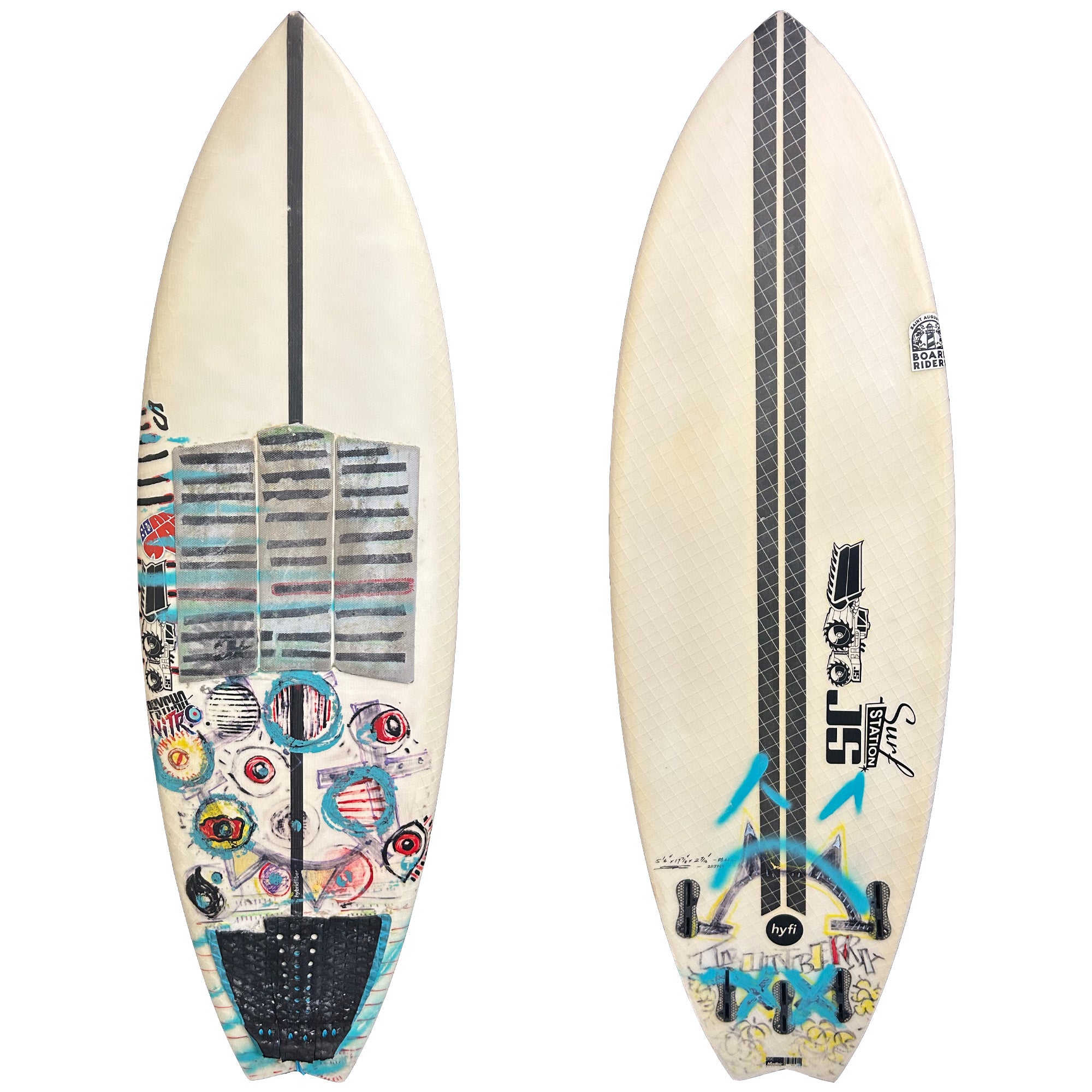 JS Psycho Nitro 5'6 Used Surfboard