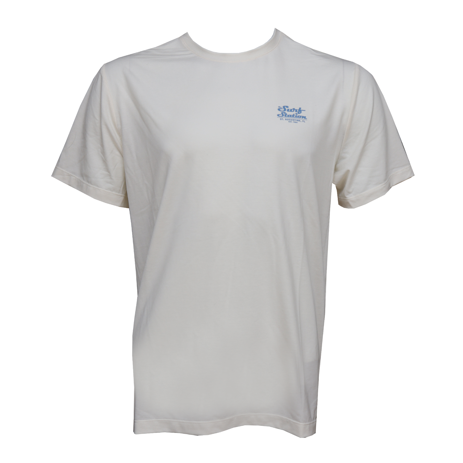Surf Station Quin UPF 50 Men's S/S Rashguard - Natural