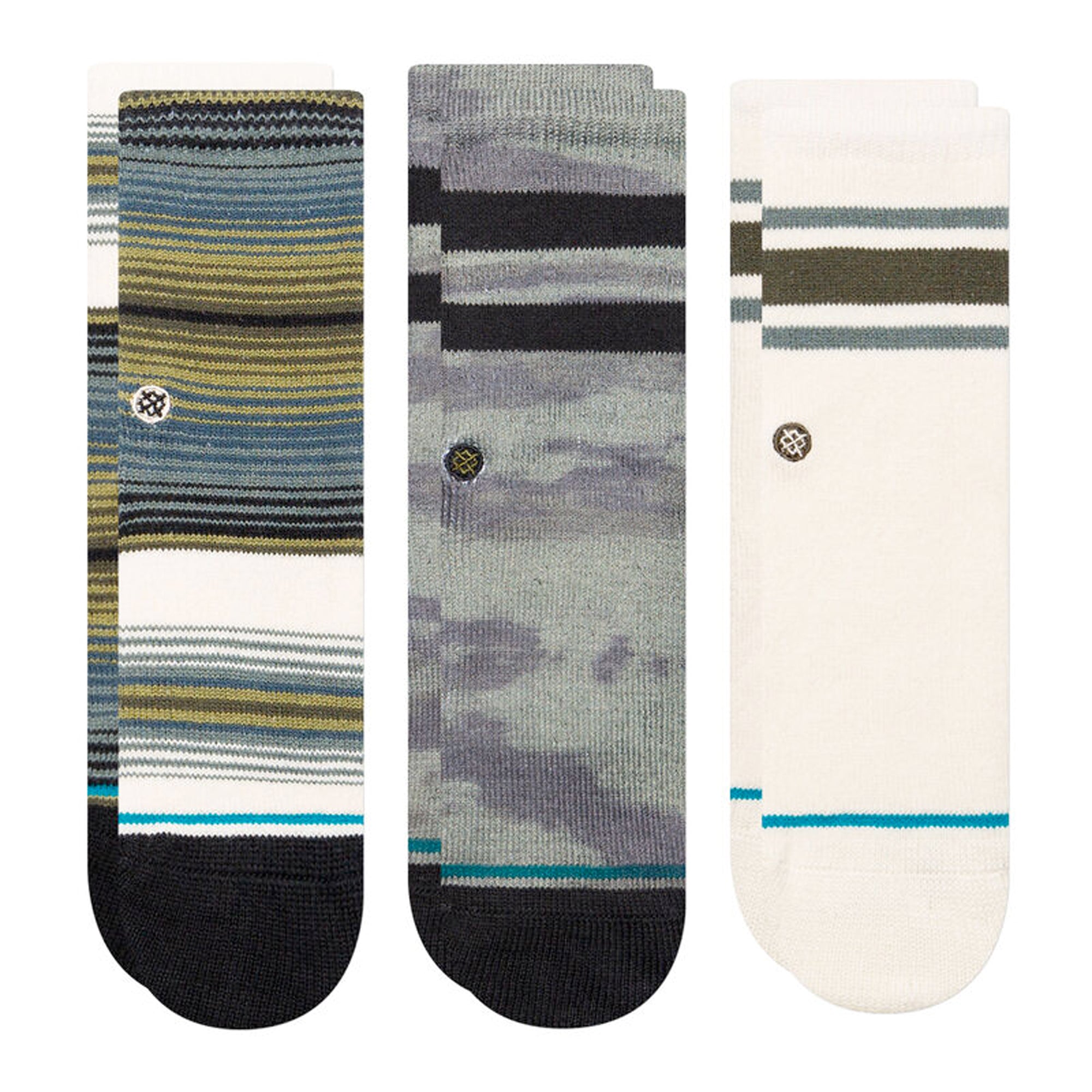 Stance Baby and Toddler Crew Socks 3 Pack