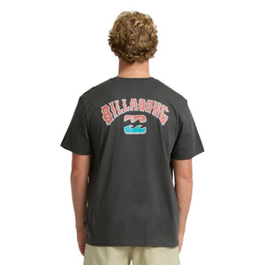 Billabong Heritage Arch Premium Knit Graphic Men's S/S T-Shirt - Raven