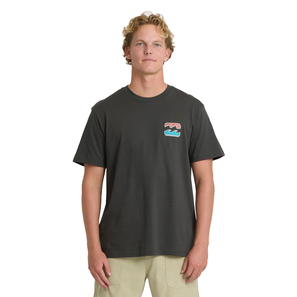 Billabong Heritage Arch Premium Knit Graphic Men's S/S T-Shirt - Raven
