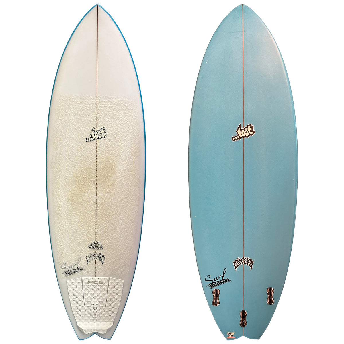 Lost RNF '96 5'4 Consignment Surfboard - FCS II