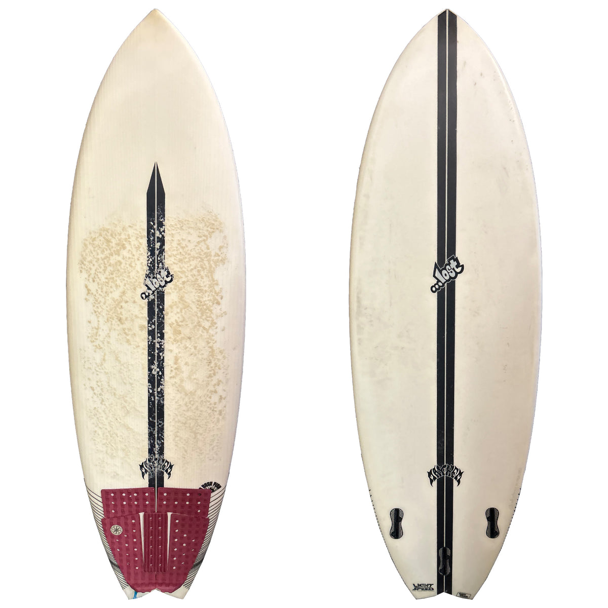 Lost RNF 9'6 Light Speed 5'4 Used Surfboard - FCS II