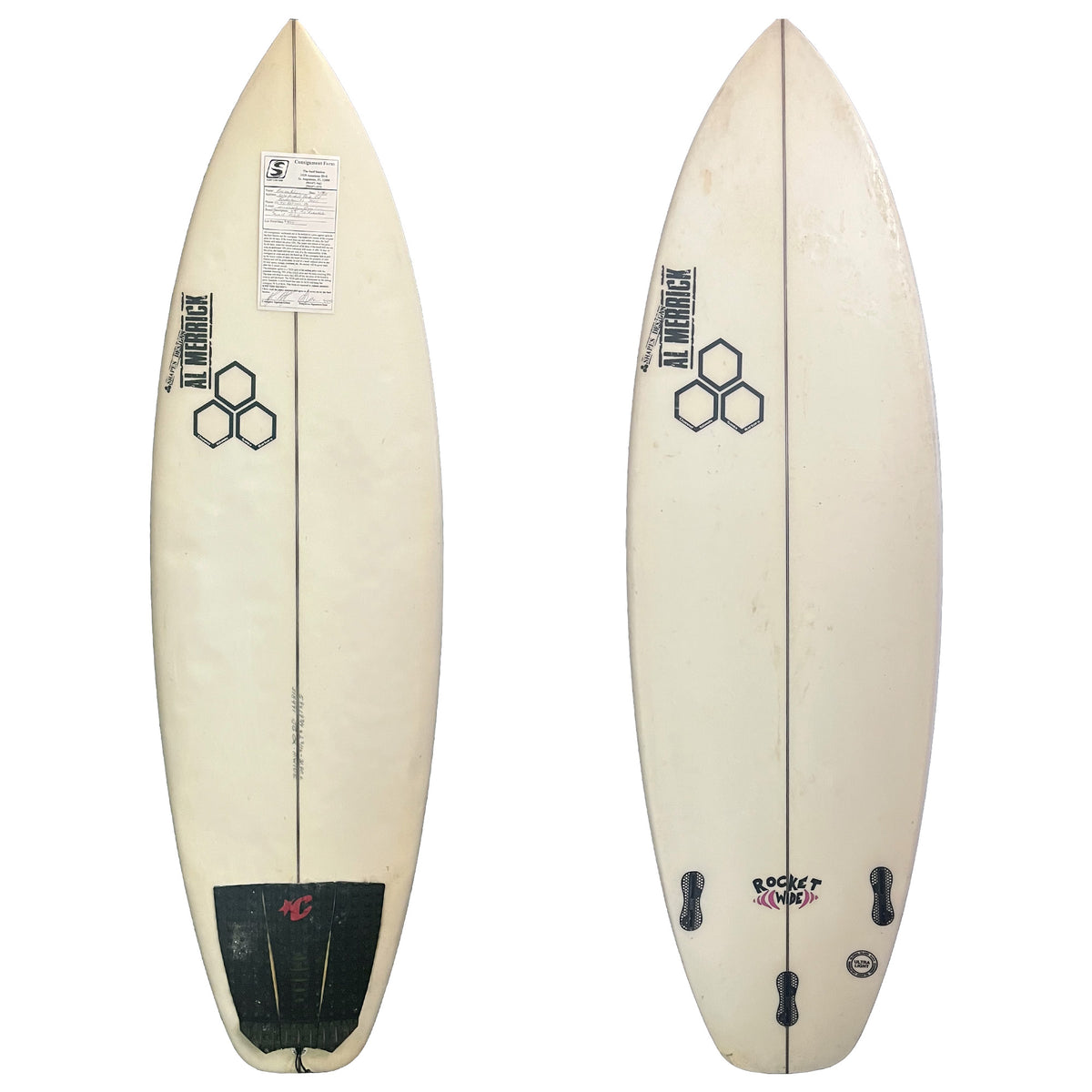 Channel Islands Rocket Wide Squash 5'9 Consignment Surfboard - FCS II