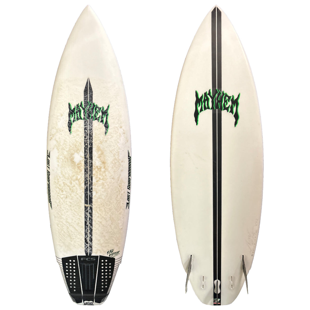 Lost Rad Ripper Light Speed 5'5 Consignment Surfboard - FCS II