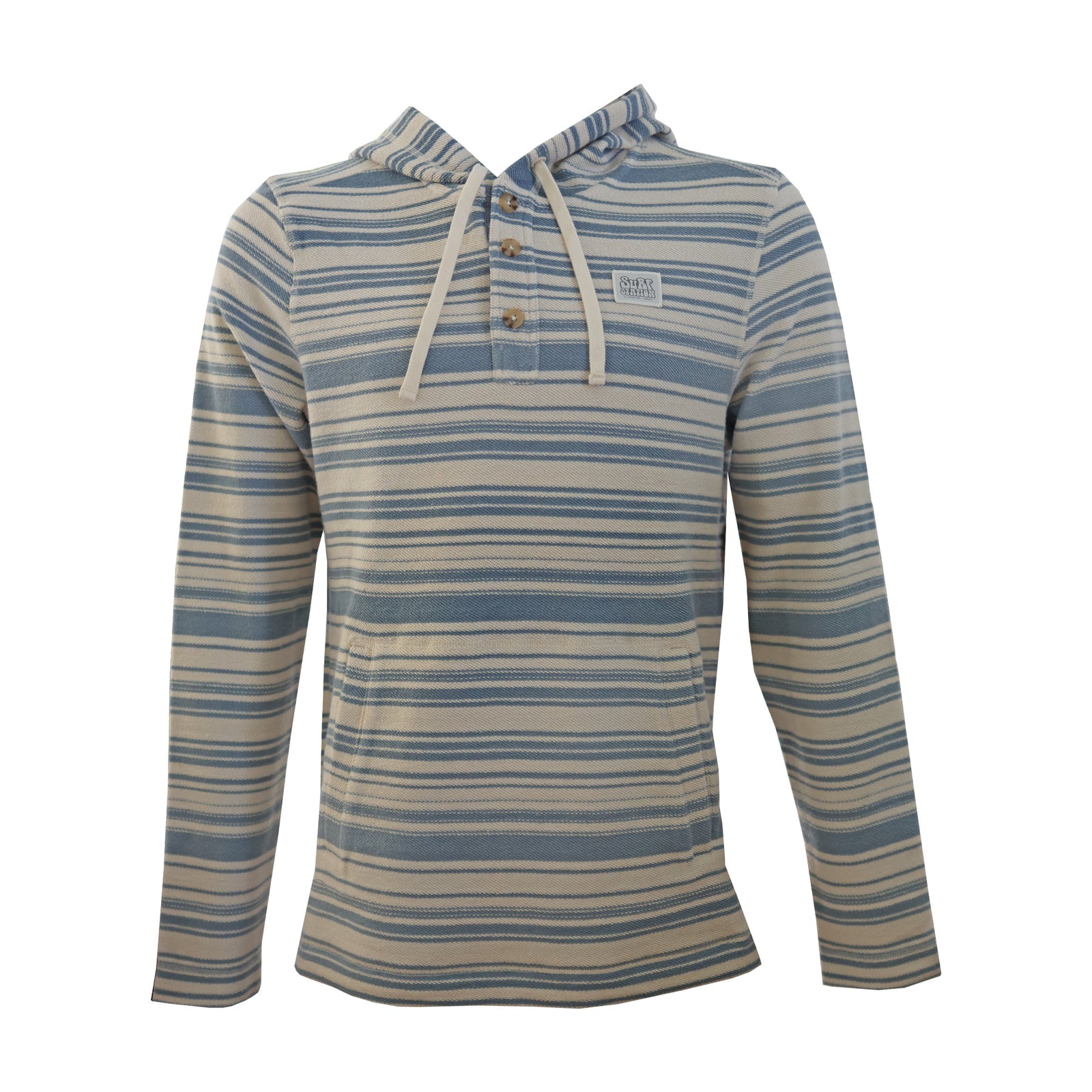 Surf Station Ramblin Men's L/S Hoodie - Natural