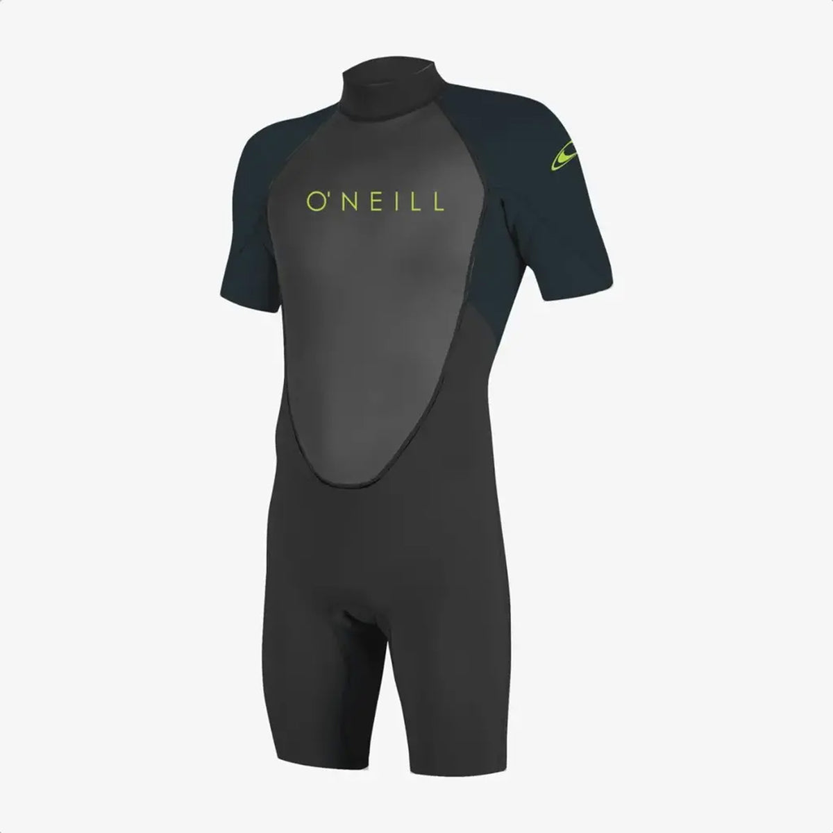 O'Neill Reactor II 2mm Back-Zip S/S Youth Boys Spring Wetsuit - Black/Slate