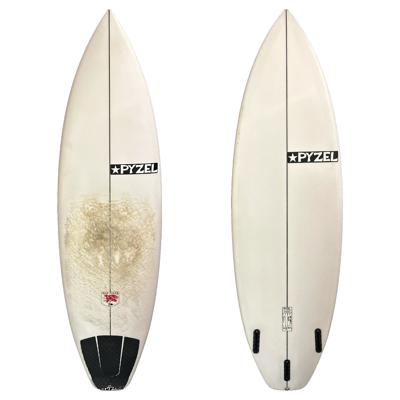 Pyzel Red Tiger XL 6'2 Used Surfboard - Futures
