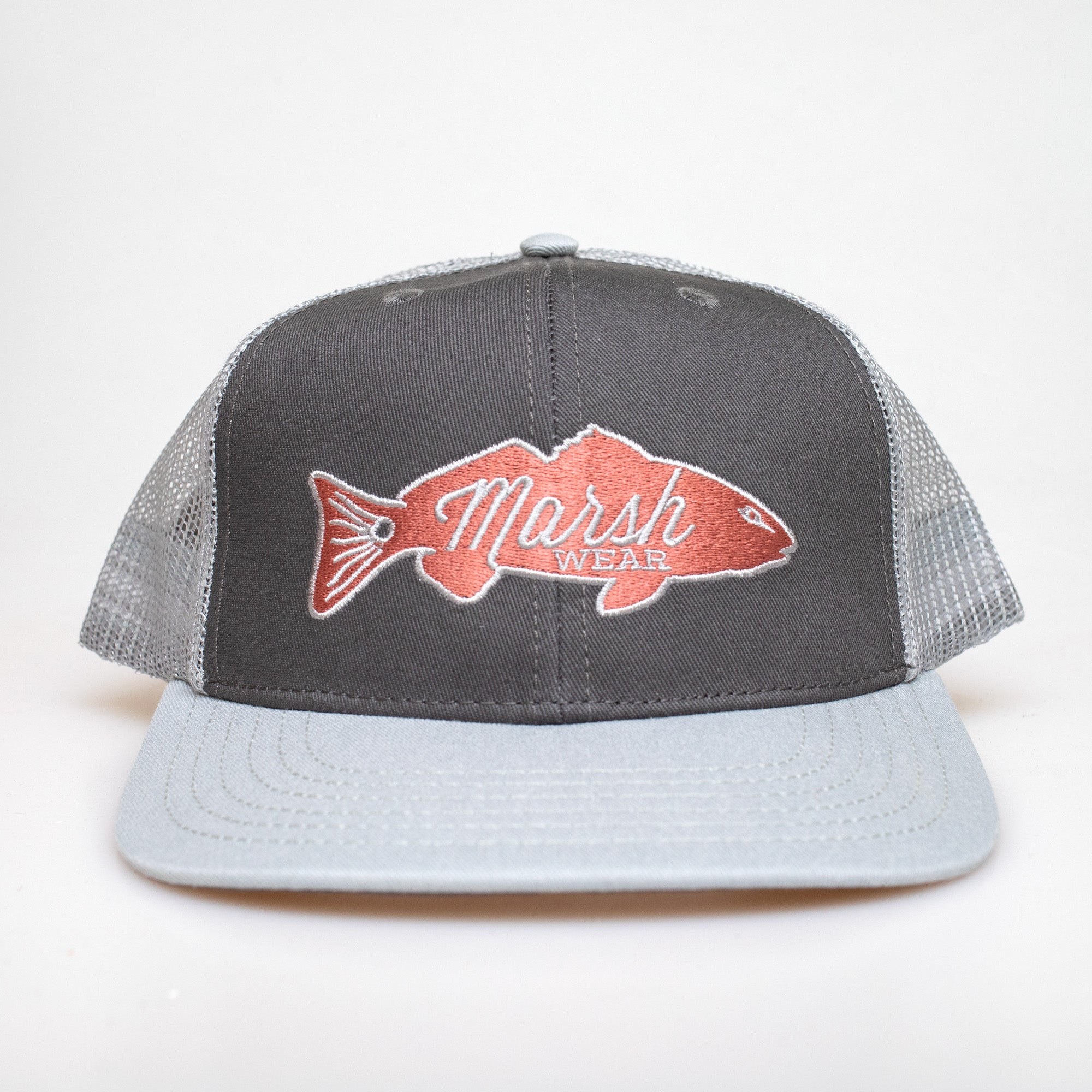 Marsh Wear Retro Redfish Logo Men's Trucker Hat