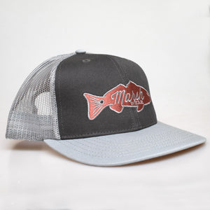 Marsh Wear Retro Redfish Logo Men's Trucker Hat