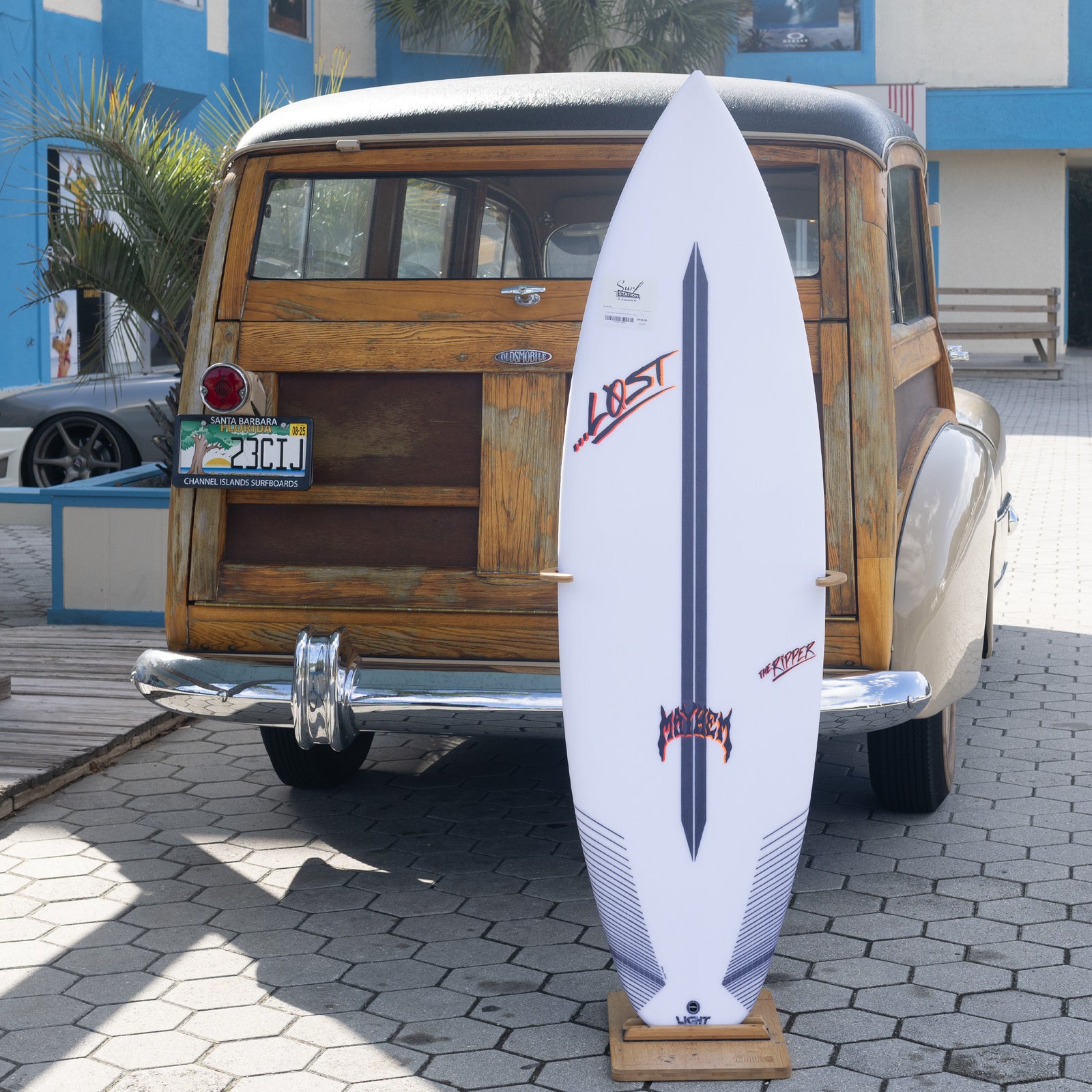 Lost The Ripper Light Speed 5'8 Surfboard - Futures