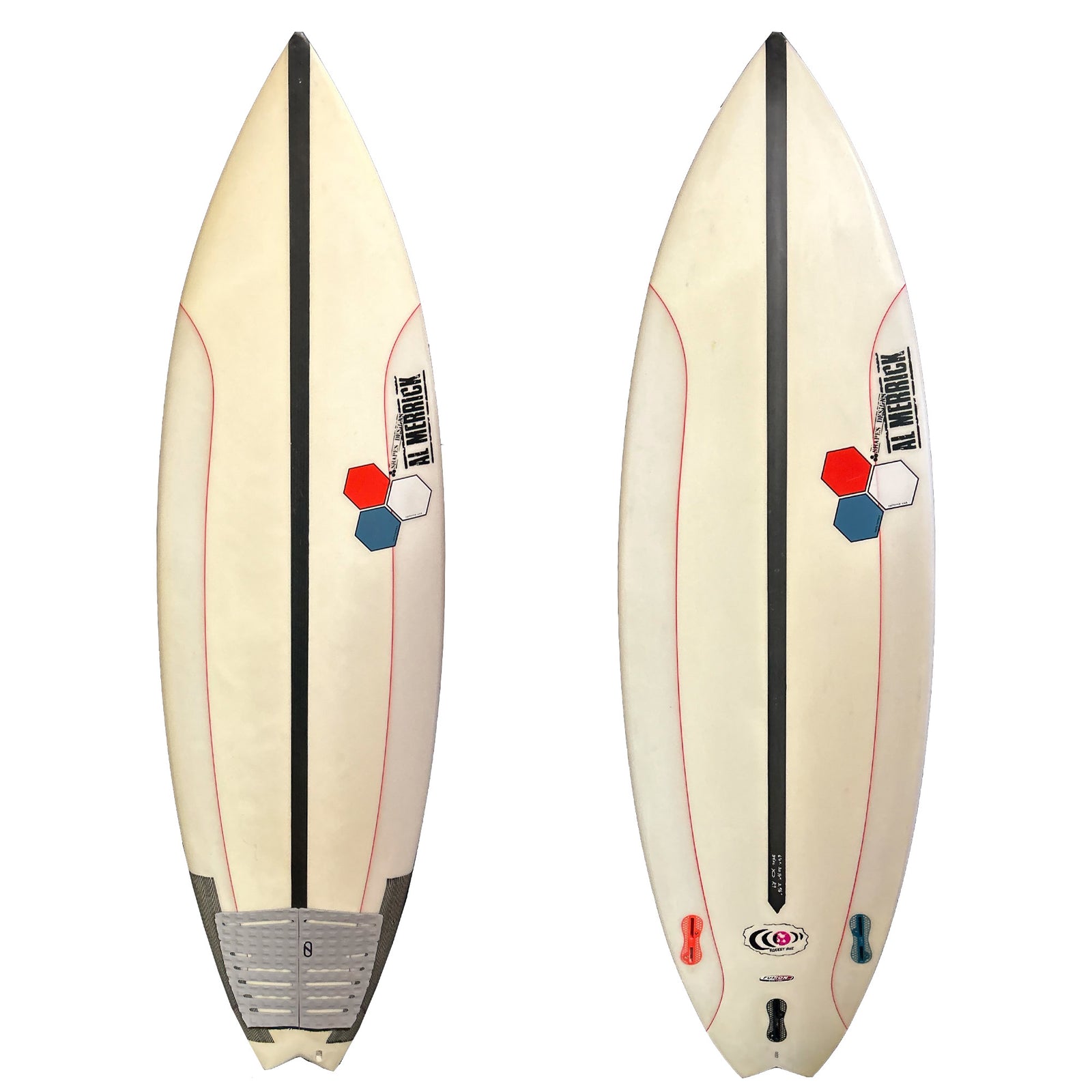 Channel Islands Rocket Nine 6' Consignment Surfboard - FCS II