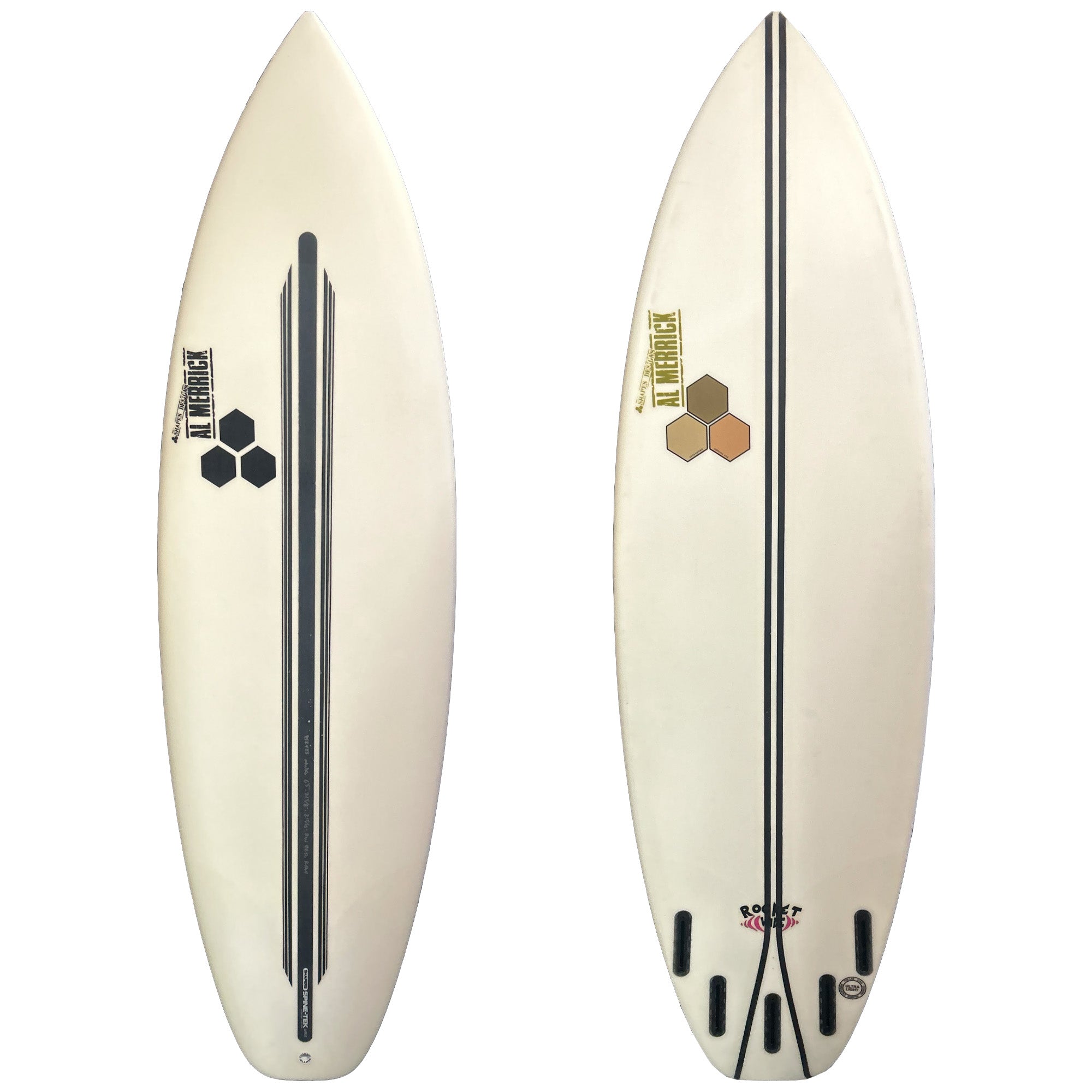 Channel Islands Rocket Wide 6'5 Used Surfboard - Futures