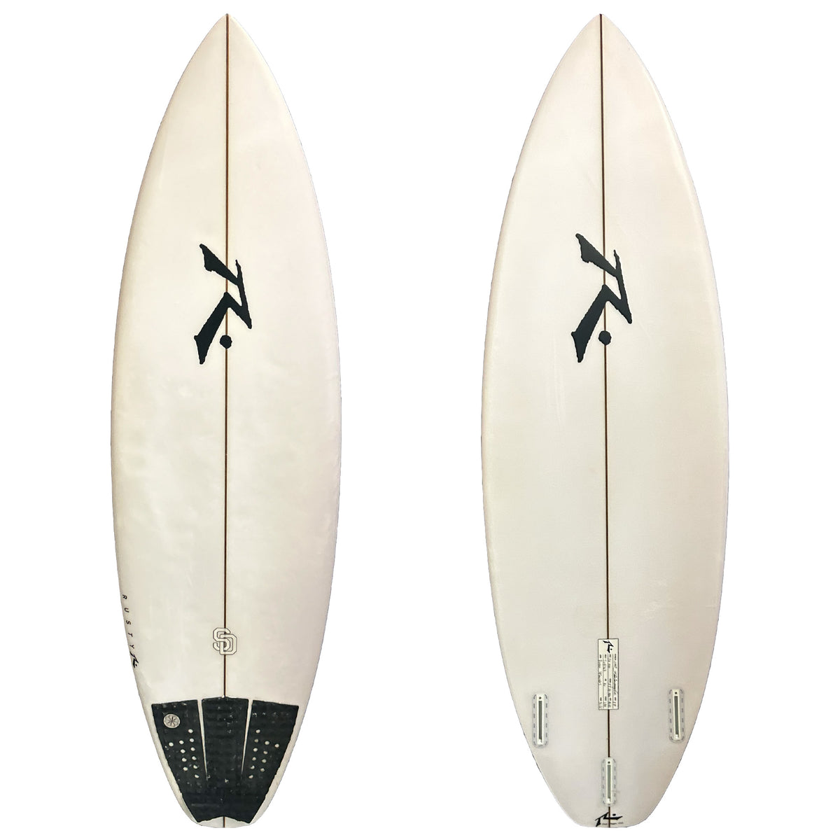 Rusty SD Pro 5'7 Used Surfboard - Futures