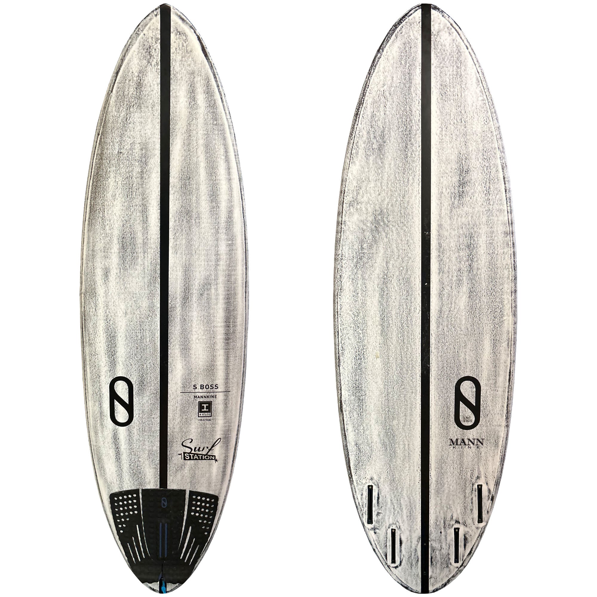 Firewire S-Boss 5'7 Ibolic Volcanic Consignment Surfboard - Futures