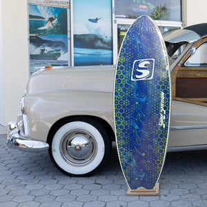 Surf Station Dredger 5'6 Soft Surfboard - Turquoise