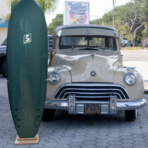 Surf Station Quad Runner 6'6 Soft Surfboard - Mallard Green