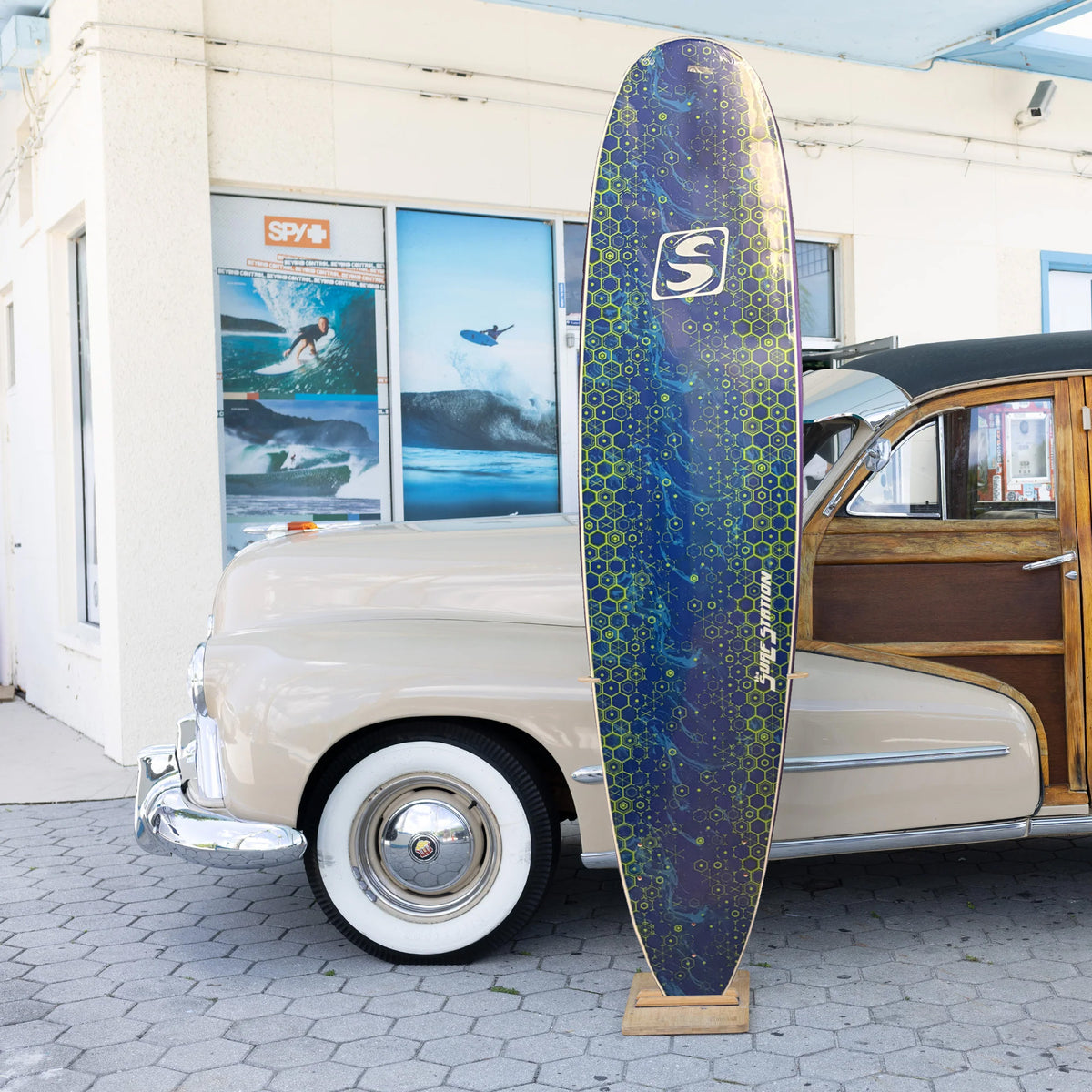 Surf Station Classic 9'0 Soft Surfboard - Purple