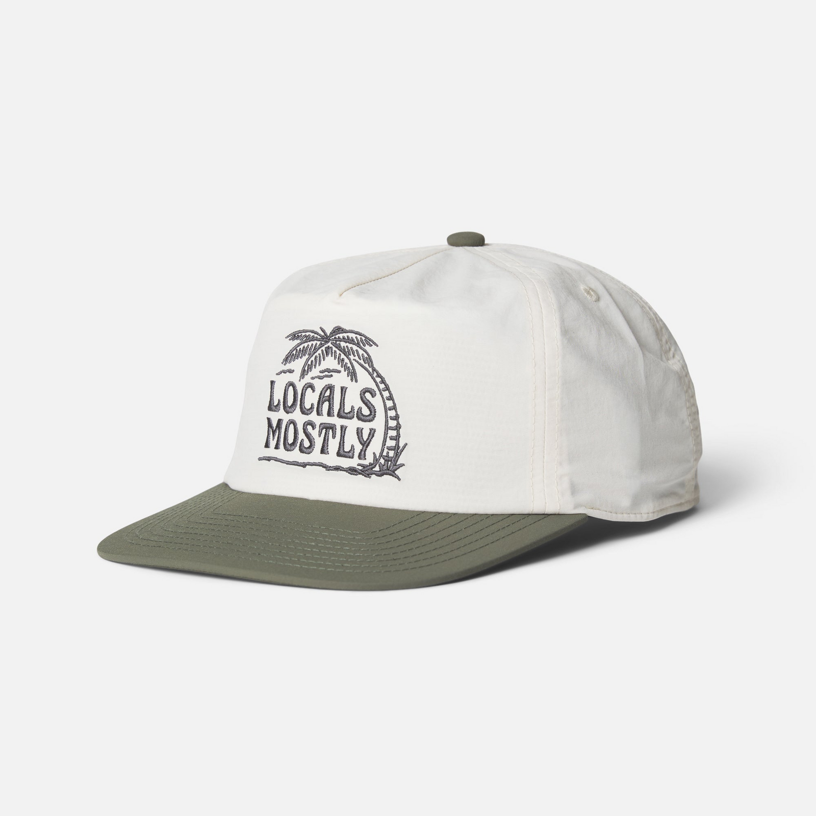 Katin Locals Men's Hat - Vintage White/Sage