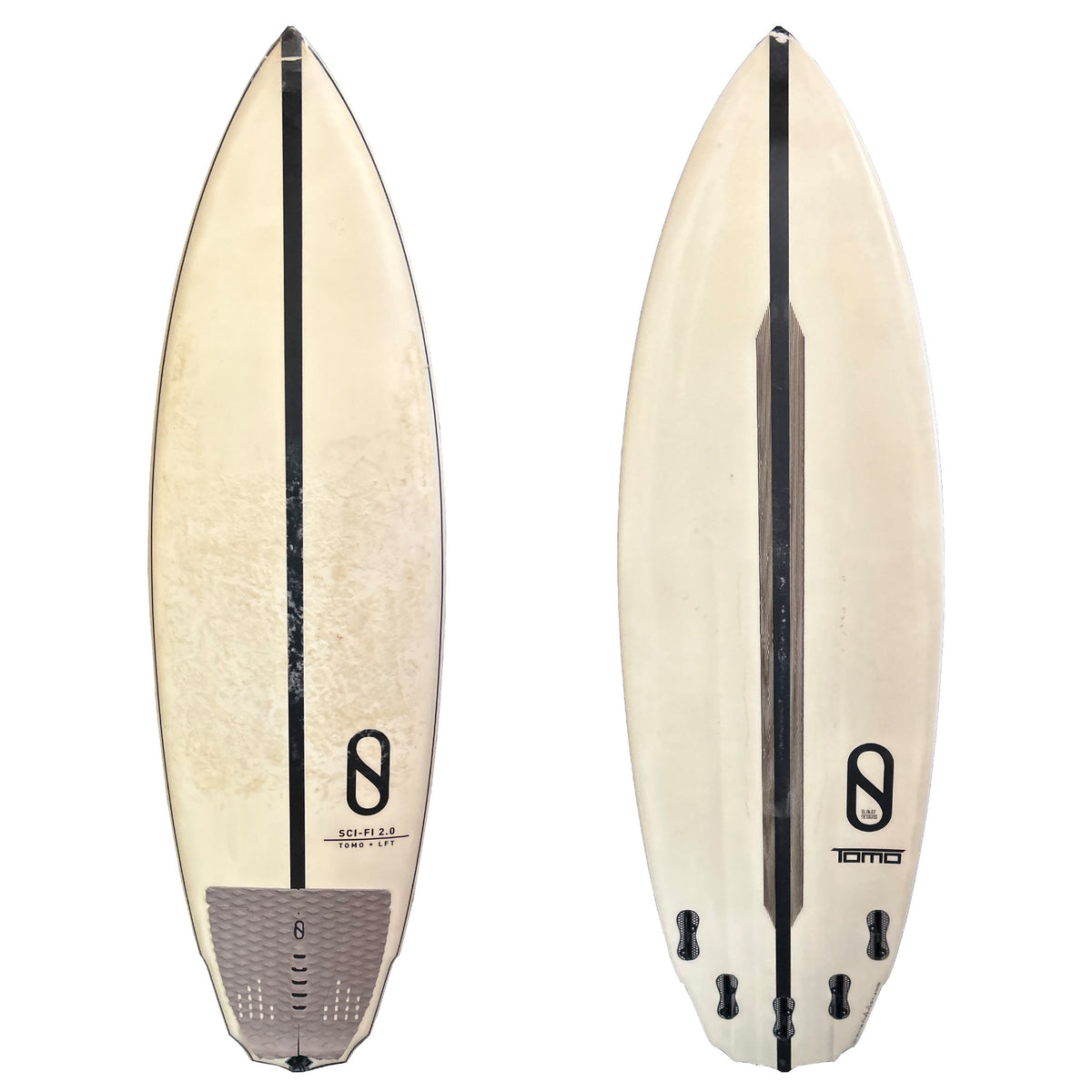 Firewire Sci-Fi 2.0 5'7 Used Surfboard - FCS II