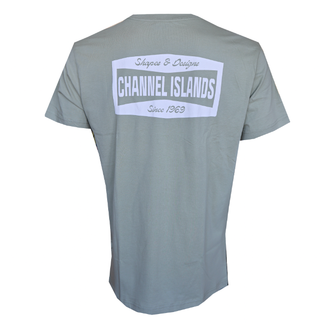 Channel Islands Shapes And Designs Men's S/S T-Shirt - Moss Green