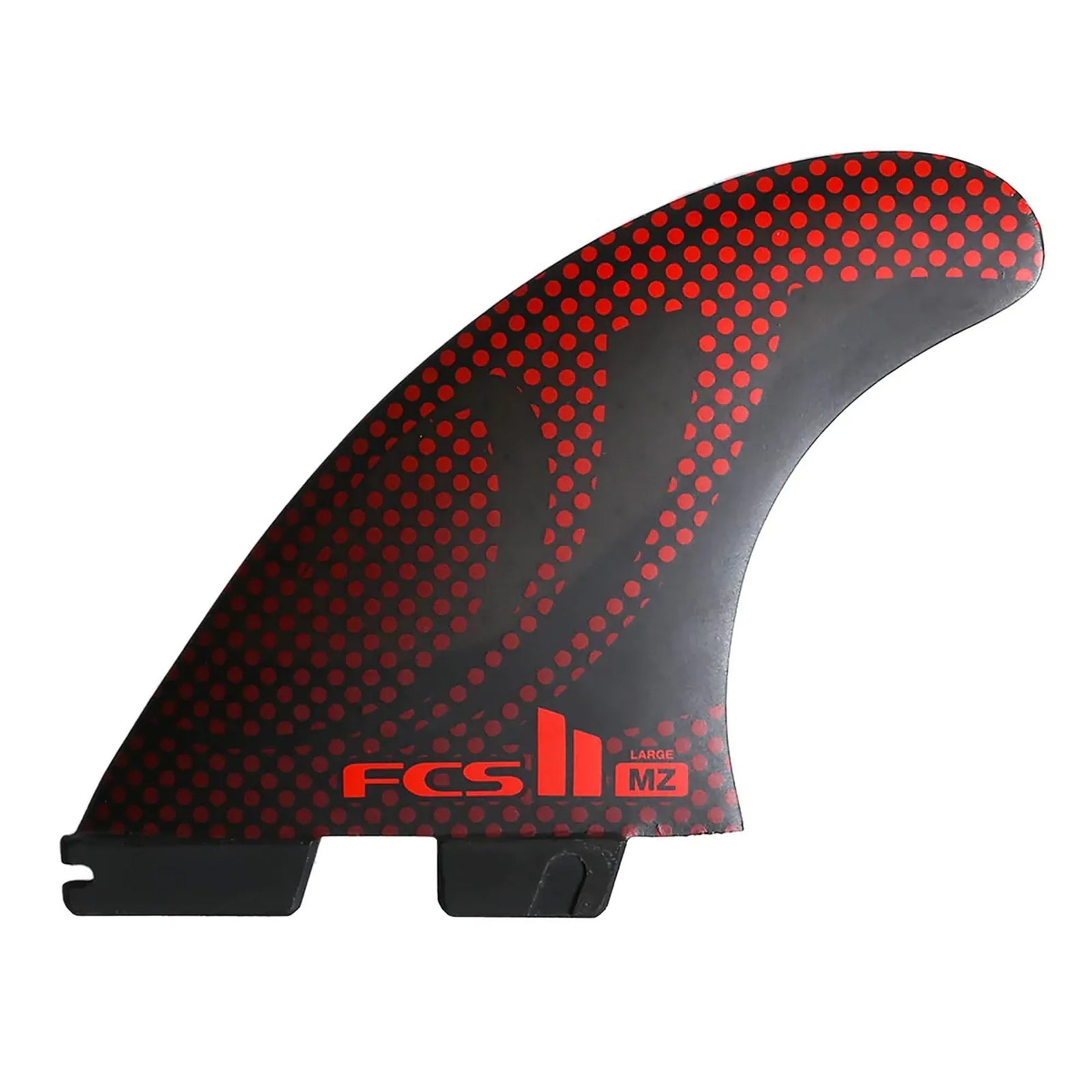 FCS II Sharpeye Performance Core Tri Surfboard Fins - Large/Red
