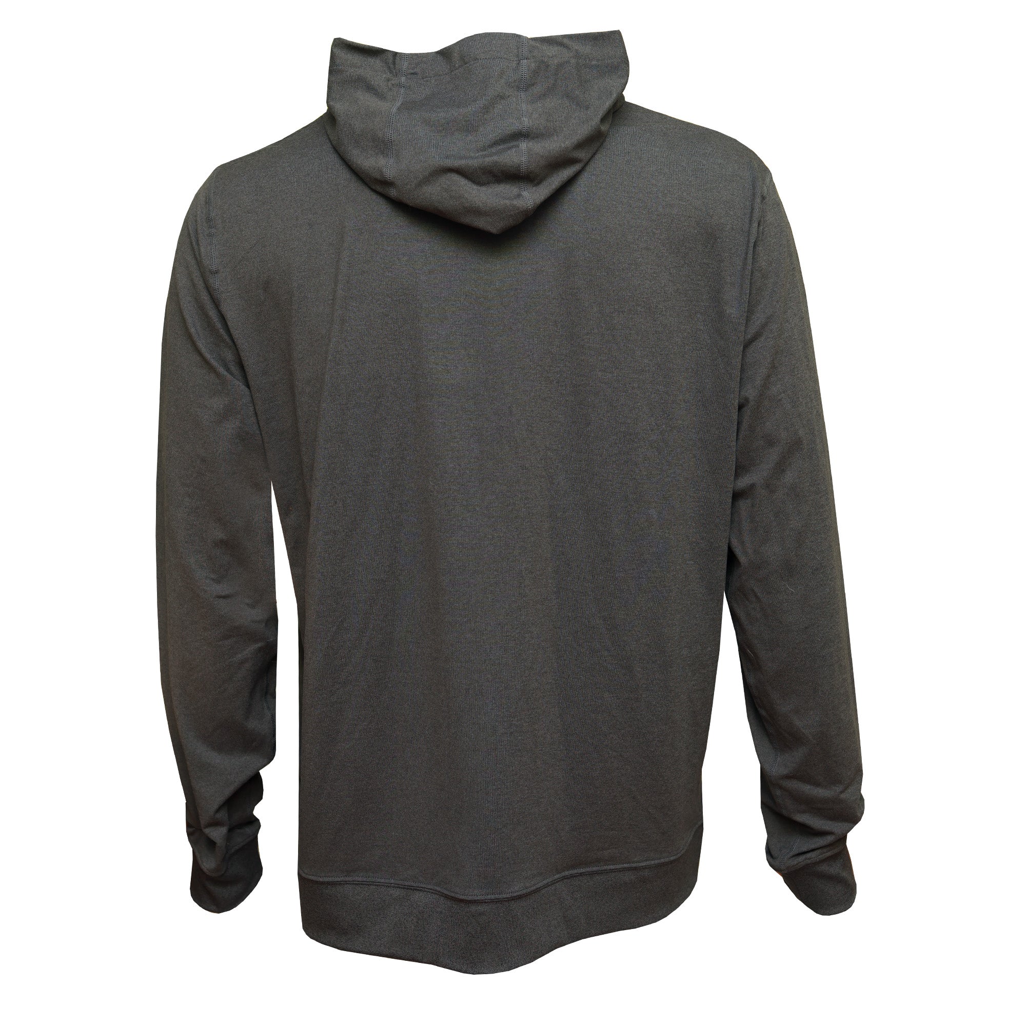 Surf Station Silva Hooded Men's L/S Sun Shirt - Heather Black