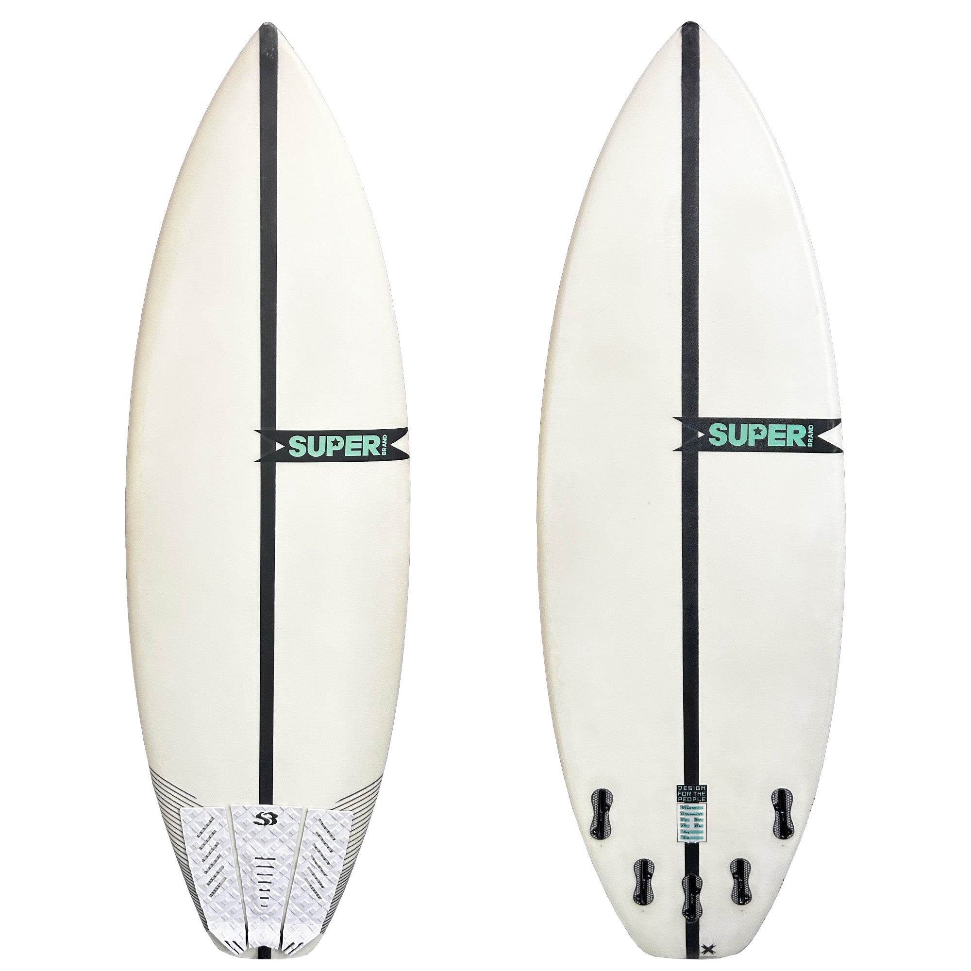Super Brand El Slammo 5'4 Consignment Surfboard