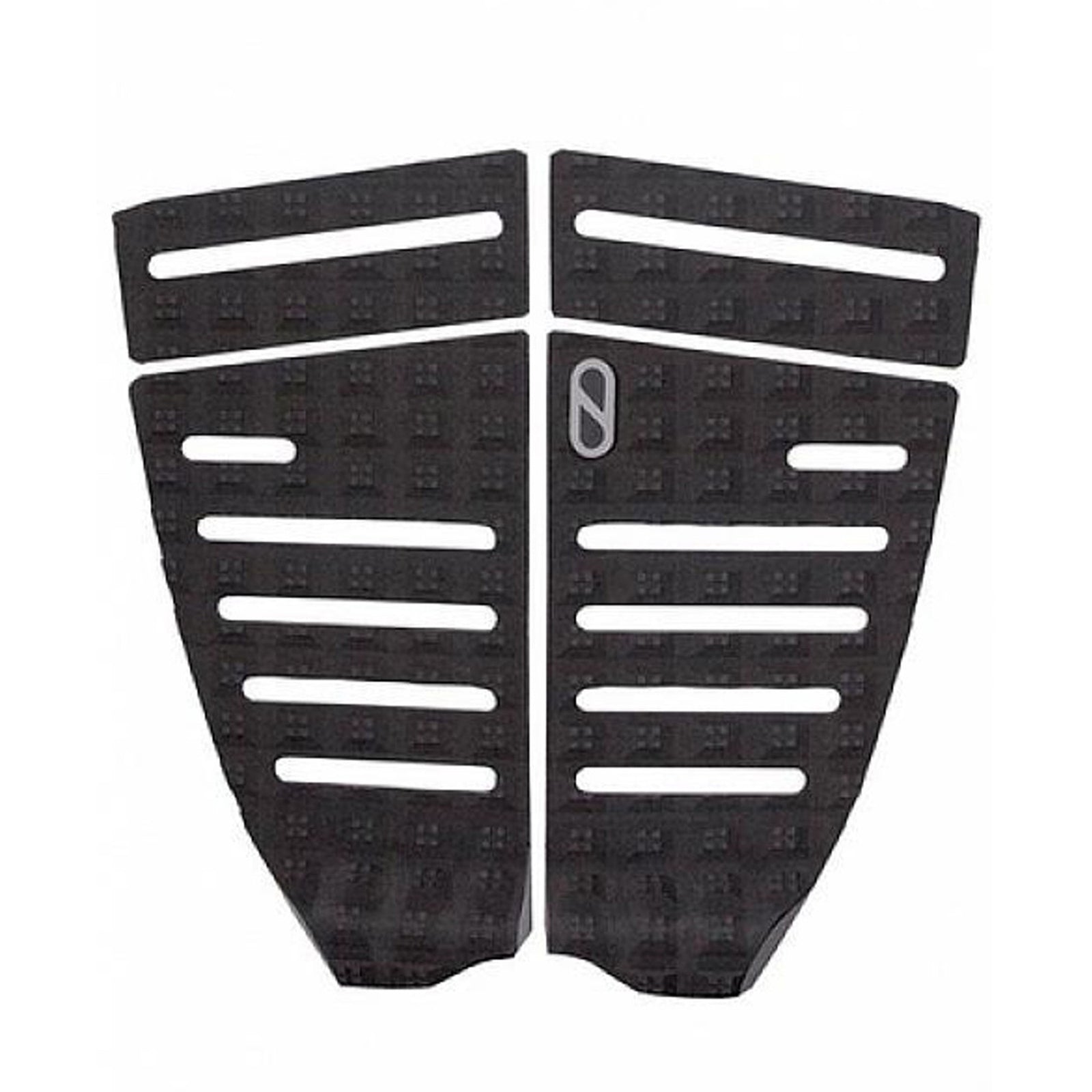 Firewire Slater Designs 4 Piece Flat Traction Pad - Black/Grey