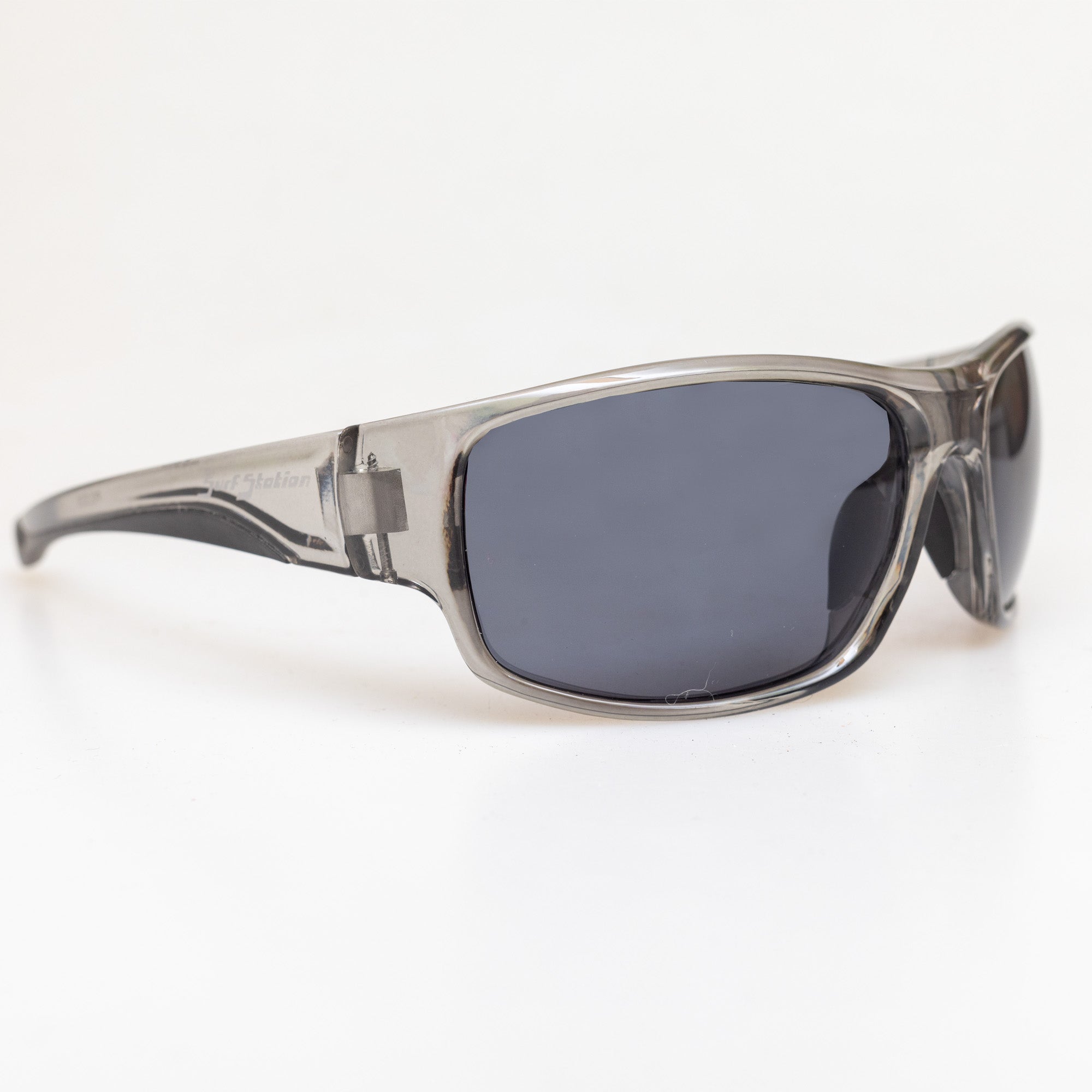 Surf Station Slopes Men's Sunglasses - Clear Grey Polarized