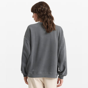 Volcom Stone Soft Crew Women's L/S Sweater - Charcoal