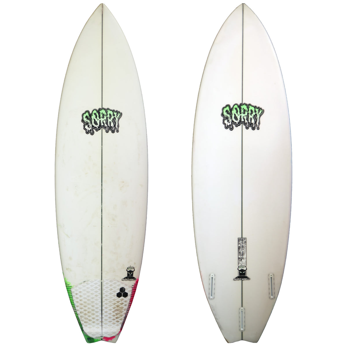 Sorry 5'8 Consignment Surfboard - Futures