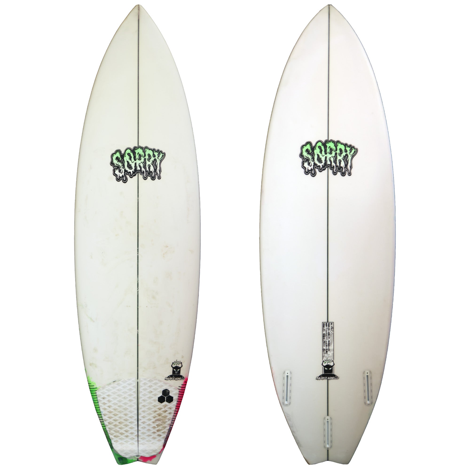 Sorry 5'8 Consignment Surfboard - Futures