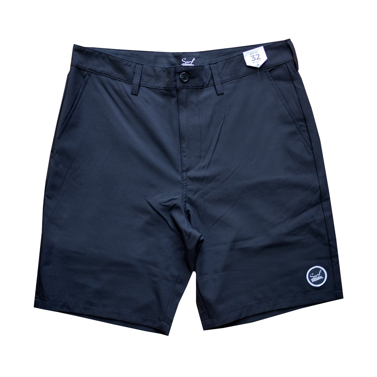 Surf Station The Standard 19" Men's Walkshorts - Black
